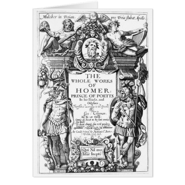 Works of Homer (Front)