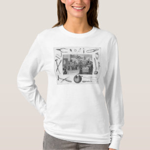 Workshop and main tools of jewellery, 1810 T-Shirt
