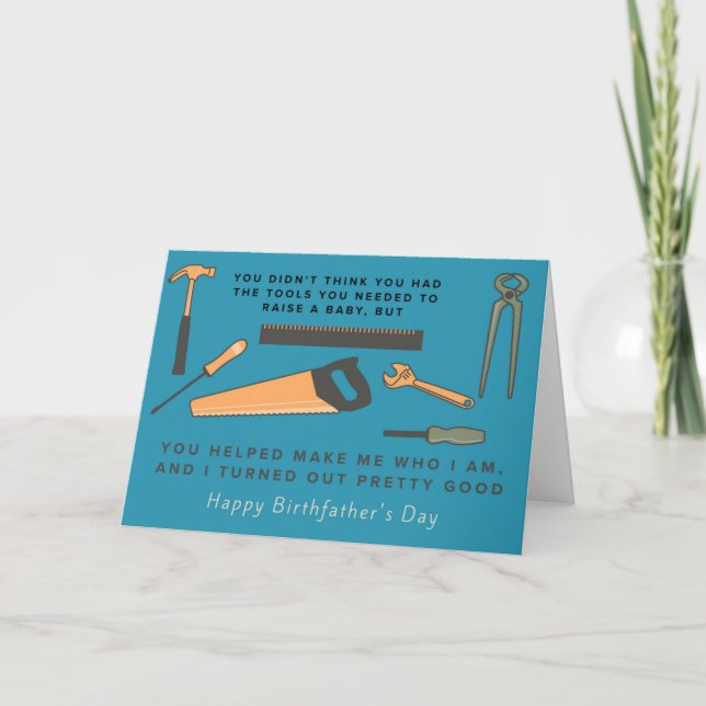 Workshop Birthfaher's Day Card (Front)