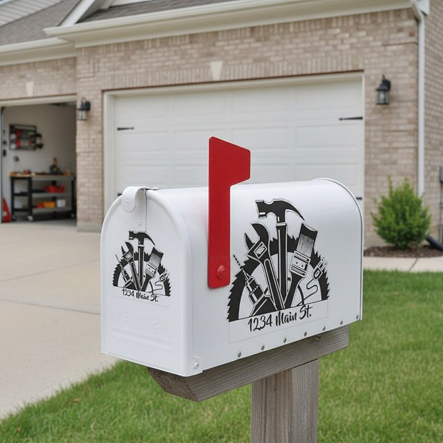 Workshop handyman mailbox sticker (Creator Uploaded)