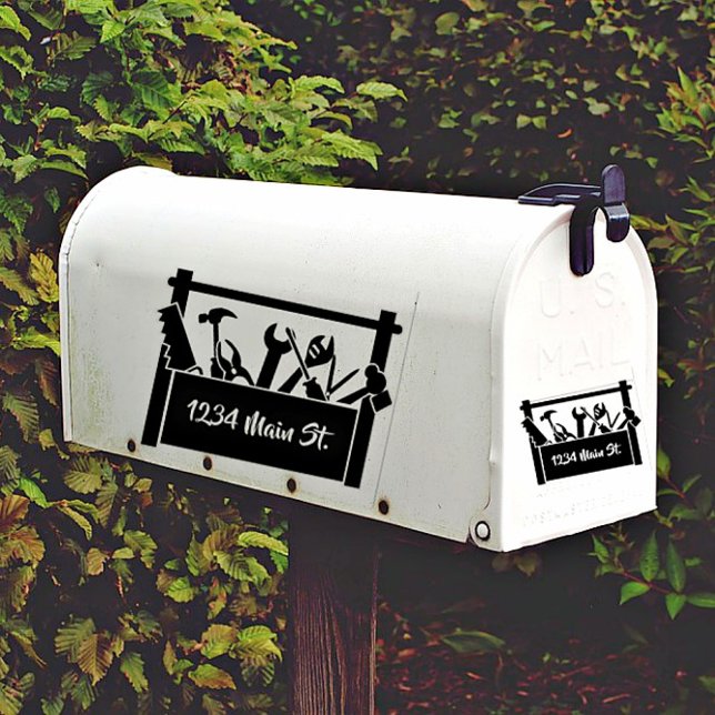 Workshop mailbox address sticker (Creator Uploaded)
