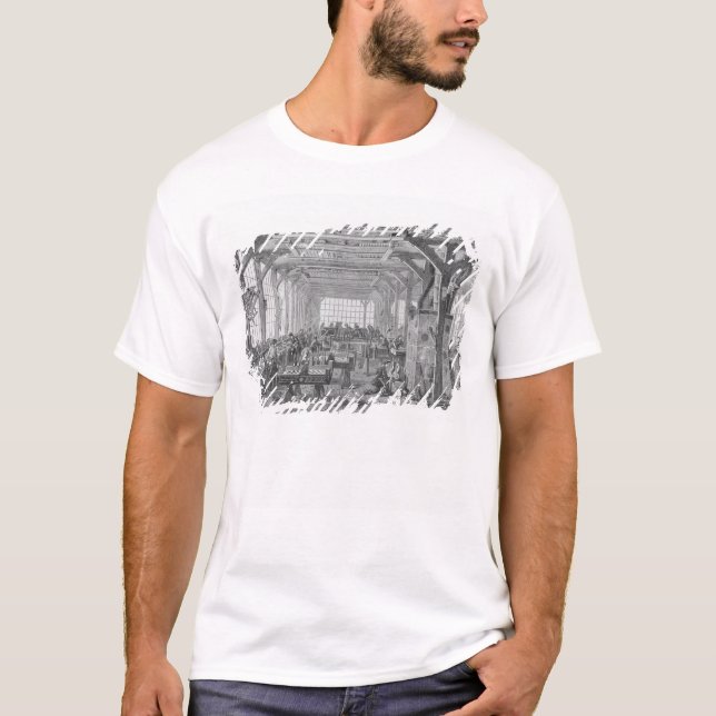 Workshop of Pleyel pianos makers T-Shirt (Front)