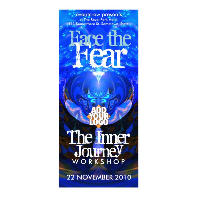 Workshop or Event Rack Card (Front)