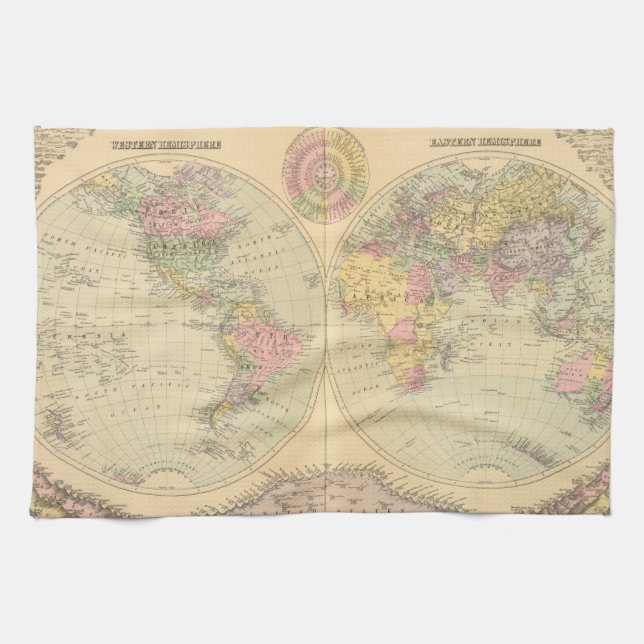 World 10 tea towel (Horizontal)