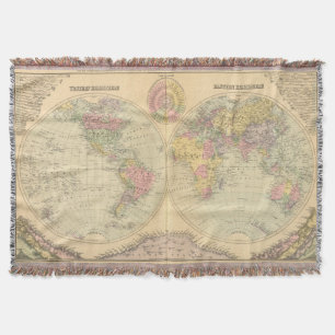 World 10 throw blanket