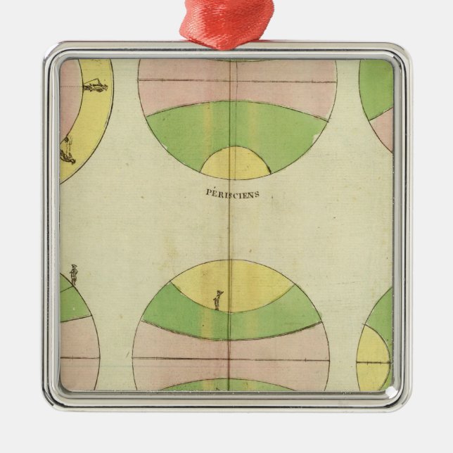 World 2 metal tree decoration (Front)