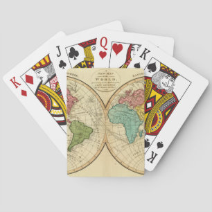 World 3 playing cards