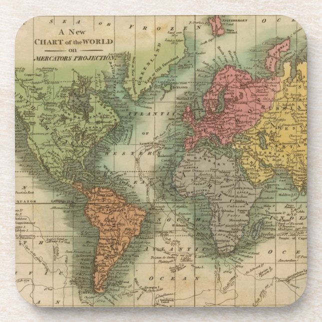 World 4 coaster (Front)