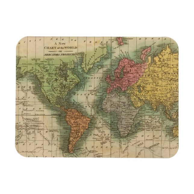 World 4 magnet (Horizontal)