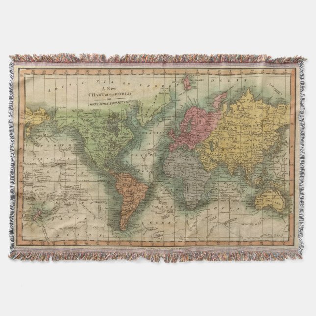 World 4 throw blanket (Front)