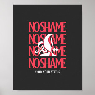 World Aids Day Know Your Status Poster