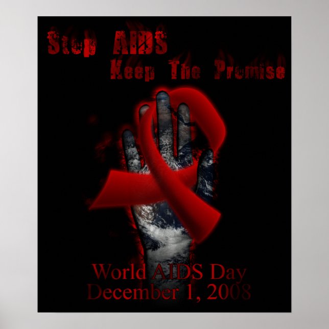 World AIDS Day Poster (Front)