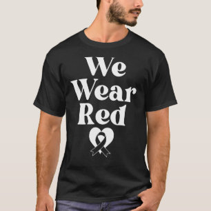 World Aids Day Red Ribbon Faith Believe Aids Suppo T-Shirt