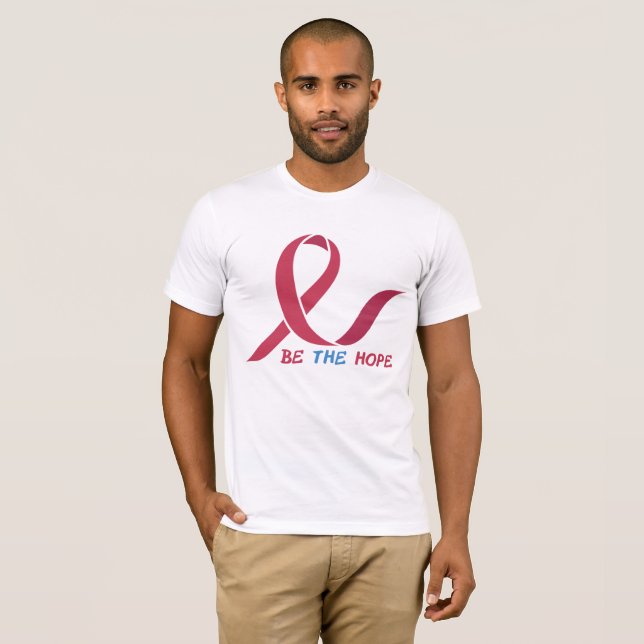 World AIDS Day T-Shirt Be The Hope, AIDS Awareness (Front Full)