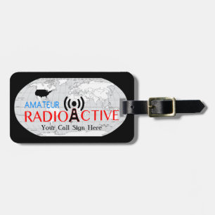 World Amateur Radio Active Luggage Tag