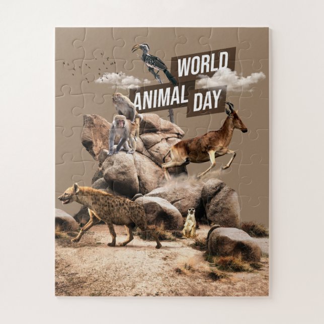 World Animal Day Jigsaw Puzzle (Vertical)