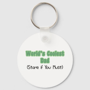 World's Coolest Dad Key Ring