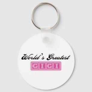 World's Greatest GiGi Key Ring