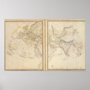 World as known to the ancients poster