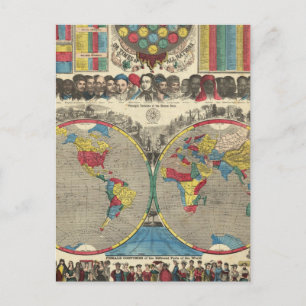 World At One View Postcard