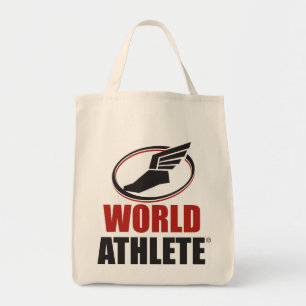 World Athlete® Grocery Tote Bag