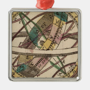 World Atlas 2 Metal Tree Decoration