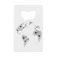 World Atlas Dog Paw Prints