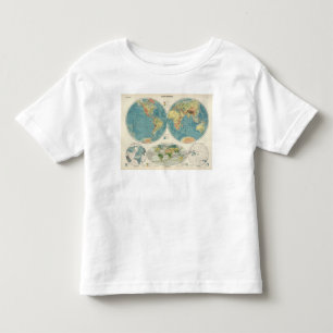 World Atlas Map 2 Toddler T-Shirt