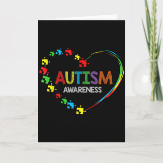 World autism awareness 2 april 2021 shirt autism card