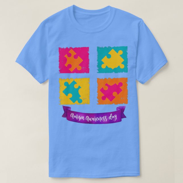 World Autism Awareness Day 2023  Autism Awareness  T-Shirt (Design Front)