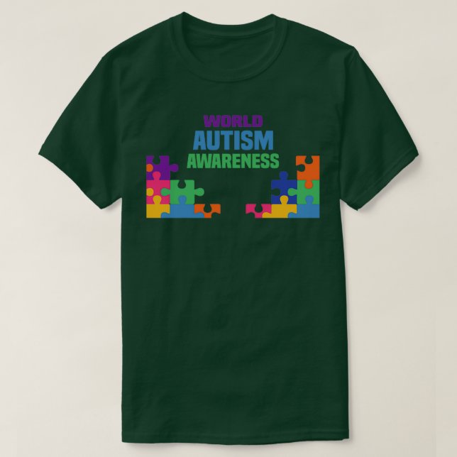 World autism awareness day adhd in april month 202 T-Shirt (Design Front)
