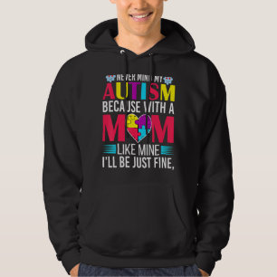 World Autism Awareness Day Autism Mum Hoodie