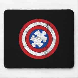 World Autism Awareness Day Puzzle Superhero Boys K Mouse Pad