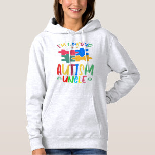 World autism awareness month I'm A Proud Uncle Aut Hoodie