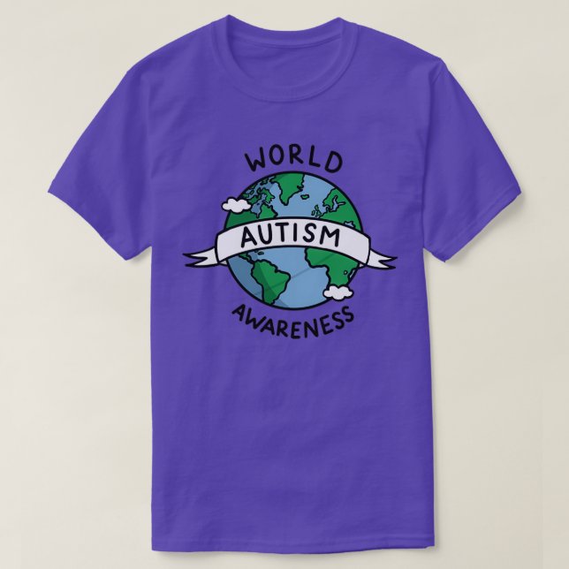 World Autism Awareness T-Shirt (Design Front)