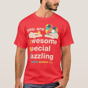 World Autism Day Autism Awareness Merch T-Shirt