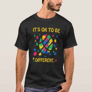 World Autism Month April Basketball Kid Mum Dad T-Shirt