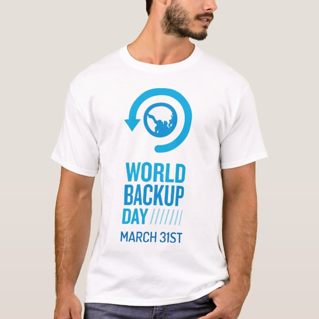 World Backup Day Value Tshirt (Front)