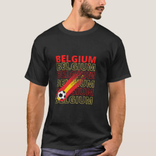 World Belgium Soccer Vintage Men T-Shirt