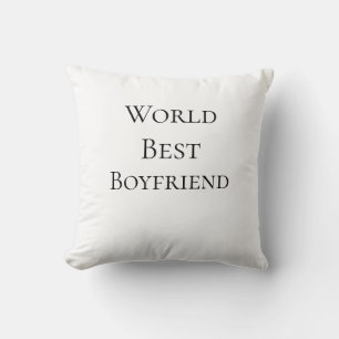 World best boyfriend husband man valentine's day m cushion