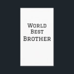 World best brother add name text sports text simpl business card<br><div class="desc">design</div>