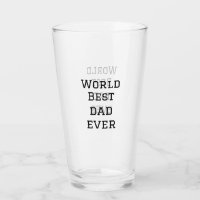 World best dad ever fat add name text sports text