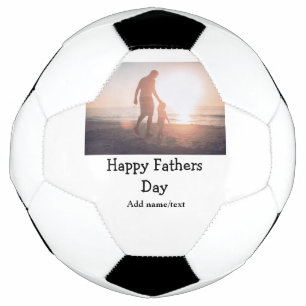 World best dad ever fat add name text sports text  soccer ball