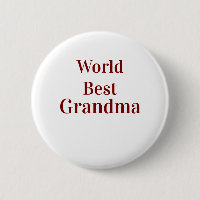 World best Grandma grandmother grandparents pink n
