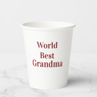 World best Grandma grandmother grandparents pink n
