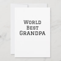 World best Grandpa add name text sports text simpl
