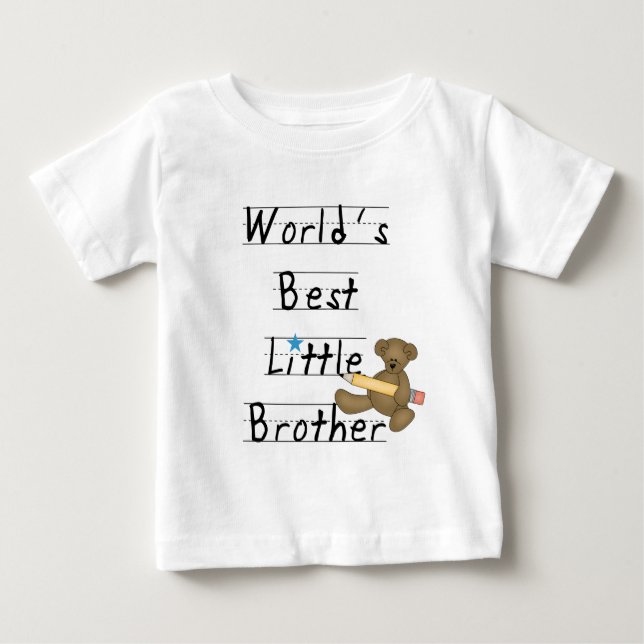 World Best Little Brother Tshirts and Gifts (Front)