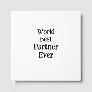World best partner ever valentine's day lover gf guest book