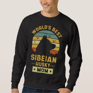 World Best Siberian Husky Mum 48 Sweatshirt