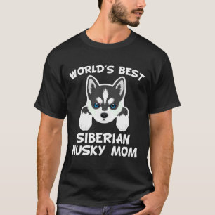 World Best Siberian Husky Mum Relaxed Fit T-Shirt